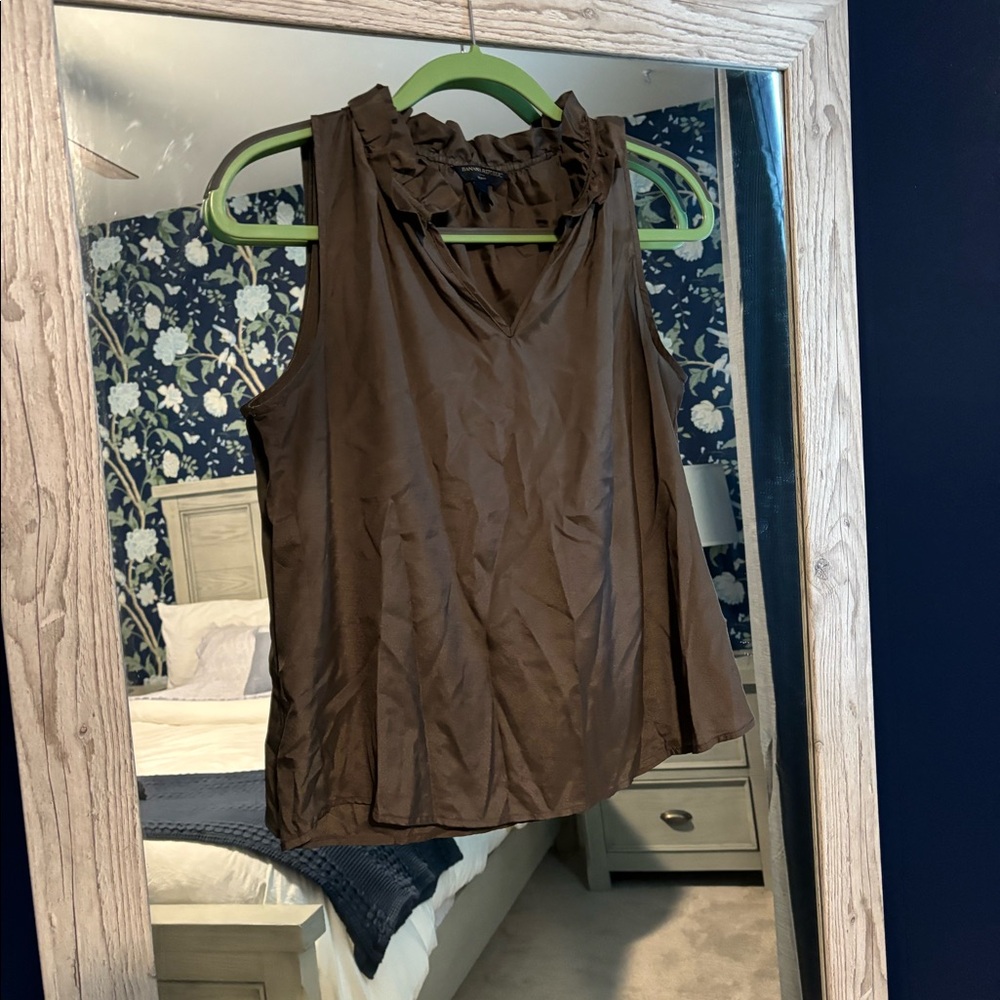 Banana Republic Ruffle Blouse